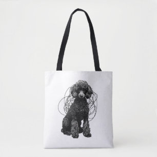Black Poodle Premium T-Shirt