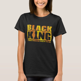 Black Pride Black King Schach Piece Schwarze Gesch T-Shirt