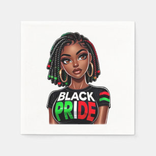 Black Pride Lady Serviette