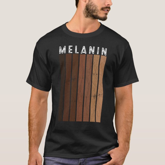 Black Pride Melanin BLM Women Men Afro Königin T-Shirt (Vorderseite)