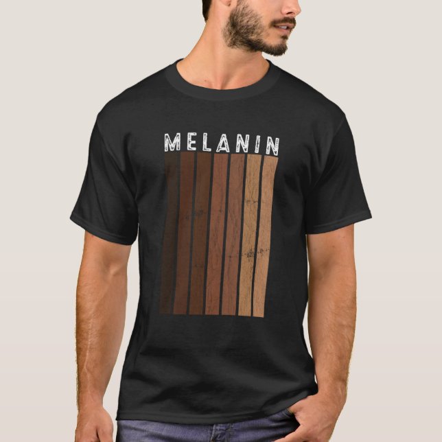 Black Pride Melanin BLM Women Men Afro Queen King T-Shirt (Vorderseite)