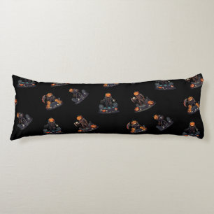 🖤 Black Pumpkin King Throw Kissen 🎃