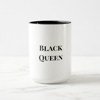 Black Queen 2-Ton-Tasse Tasse