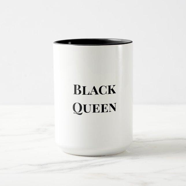 Black Queen 2-Ton-Tasse Tasse (Zentrum)