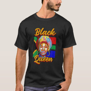 Black Queen Africa Black History Montag T-Shirt