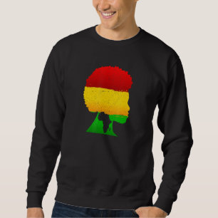 Black Queen African Black Girl Black History Mon Sweatshirt
