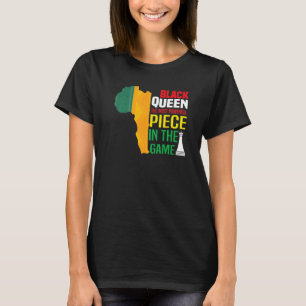 Black Queen das mächtigste Stück, das Spiel schwar T-Shirt