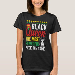 Black Queen das mächtigste Stück des Spiels T-Shirt