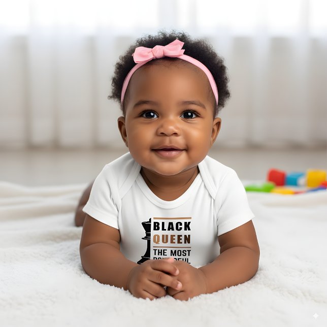 Black Queen das mächtigste Stück in Game 2 Baby Strampler (Von Creator hochgeladen)