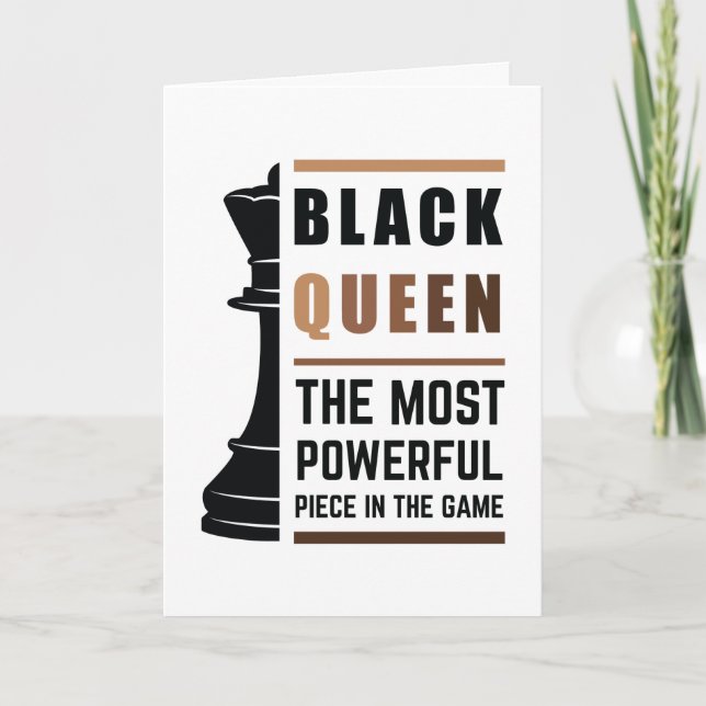 Black Queen das mächtigste Stück in Game 2 Karte (Vorderseite)