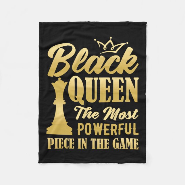 Black Queen das mächtigste Stück in Game Wo Fleecedecke (Vorderseite)