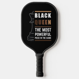 Black Queen das mächtigste Stück in Spiel 1 Pickleball Schläger