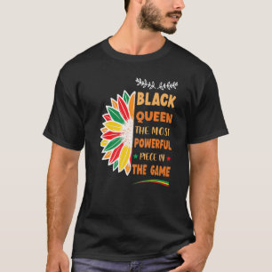 Black Queen die mächtigste schwarze Geschichte T-Shirt