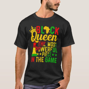 Black Queen die mächtigste schwarze Geschichte T-Shirt