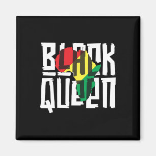 Black Queen for Women Girls History Montag Afrika Magnet