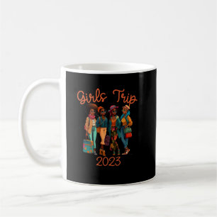 Black Queen Girls Trip African American Vacation Kaffeetasse