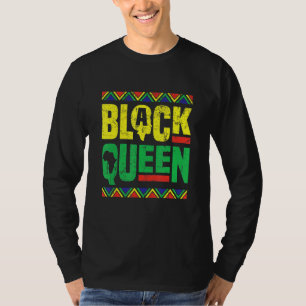 Black Queen History Montag Afrikanischer amerikani T-Shirt
