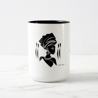 Black Queen Lyn Zweifarbige Tasse