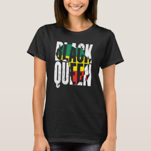 Black Queen Melanin Afro Black Pride Black Woman A T-Shirt