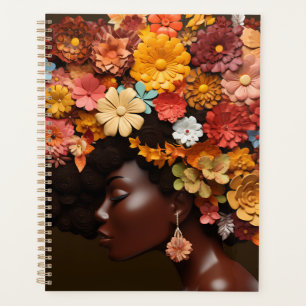 Black Queen Melanin Sista Liebe Planer