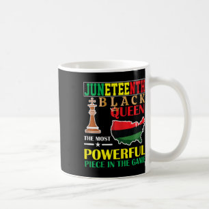 Black Queen Most Power Schach African American J Kaffeetasse