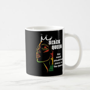 Black Queen Most Power Schach Black History Mont Kaffeetasse