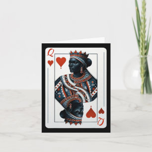 Black Queen of Hearcard Deck Game Stolz Black W Karte