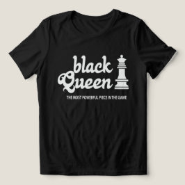Black Queen Power T-Shirt – beherrsche das Brett Tri-Blend Shirt