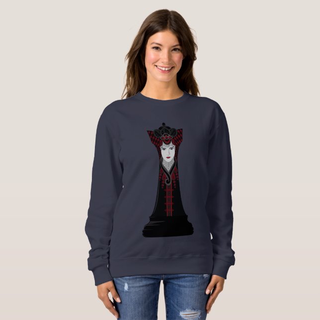 Black Queen Sweatshirt (Vorne ganz)