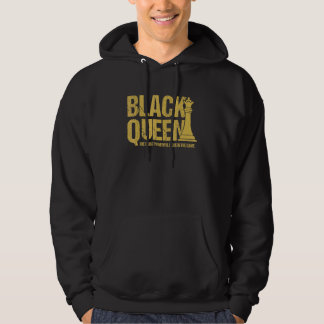 Black Queen the most Powerece Melanin Girl E Hoodie