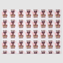 Black Queen Tissue Paper