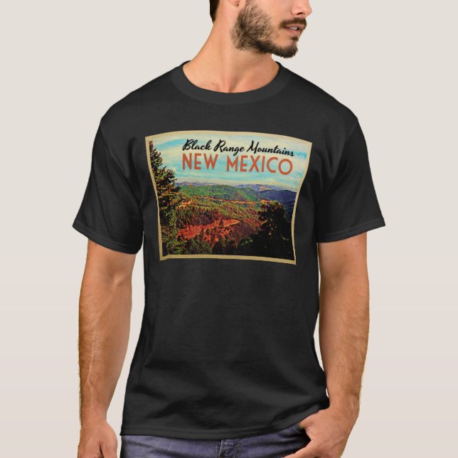 Black Range New Mexico T-Shirt (Vorderseite)