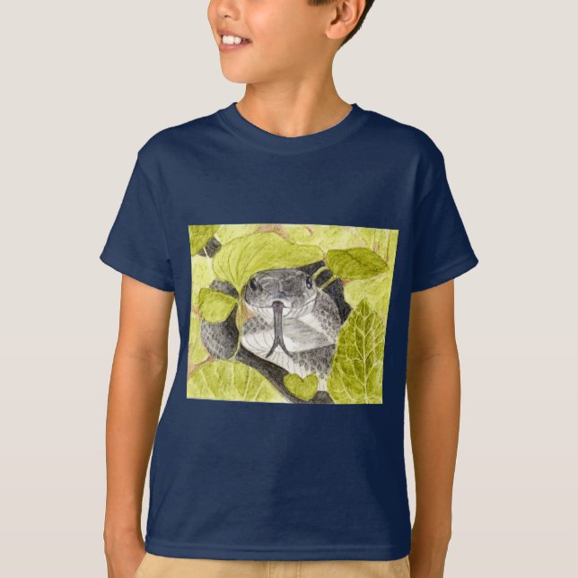 Black Rat Snake T-Shirt (Vorderseite)
