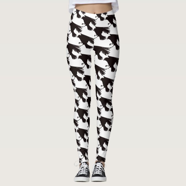 Black Rave Flying Thunder_Cove Leggings (Vorderseite)