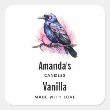 Black Raven auf einem Zweigstellennetz