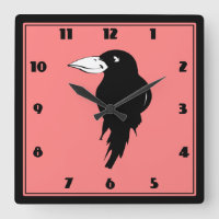 Black Raven Bird Illustration