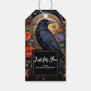 Black Raven Dark Gothic nur für Sie Geschenkanhänger