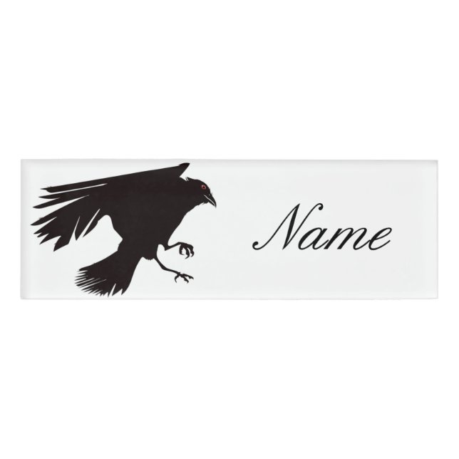 Black Raven Flying Thunder_Cove Namenschild (Vorderseite)