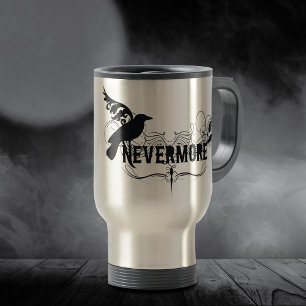 Black Raven Nevermore Reisebecher