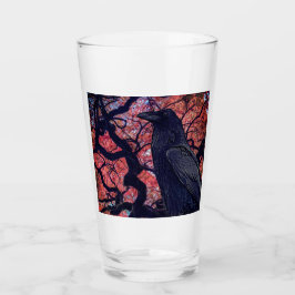 Black Raven und Gnarly Japanese Maple Tree Glas