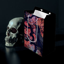 Black Raven und Gnarly Japanese Maple Tree Mittlere Geschenktüte