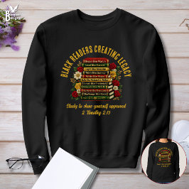BLACK READERS CREATING LEGACY Black History Heroes Sweatshirt