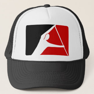 BLACK & RED LEAGUE VON PADDLERS TRUCKERKAPPE