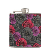 BLACK RED LILA HALLOWEEN ROSE