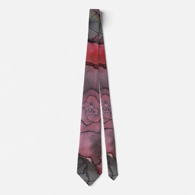 Black Redberry Neck Tie Krawatte (Vorderseite)