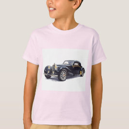 Black Retro Car, Sammlung von Natasha Us T-Shirt