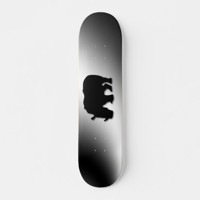Black Rhino Skate Board Skateboard (Vorne)
