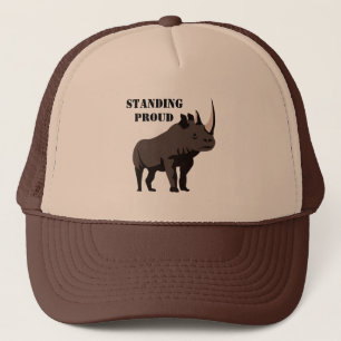 Black Rhino Stehend Proud Truckerkappe