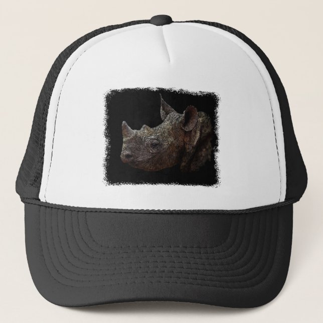 Black Rhino Truckerkappe (Vorderseite)