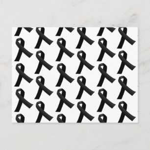 Black Ribbons Postkarte
